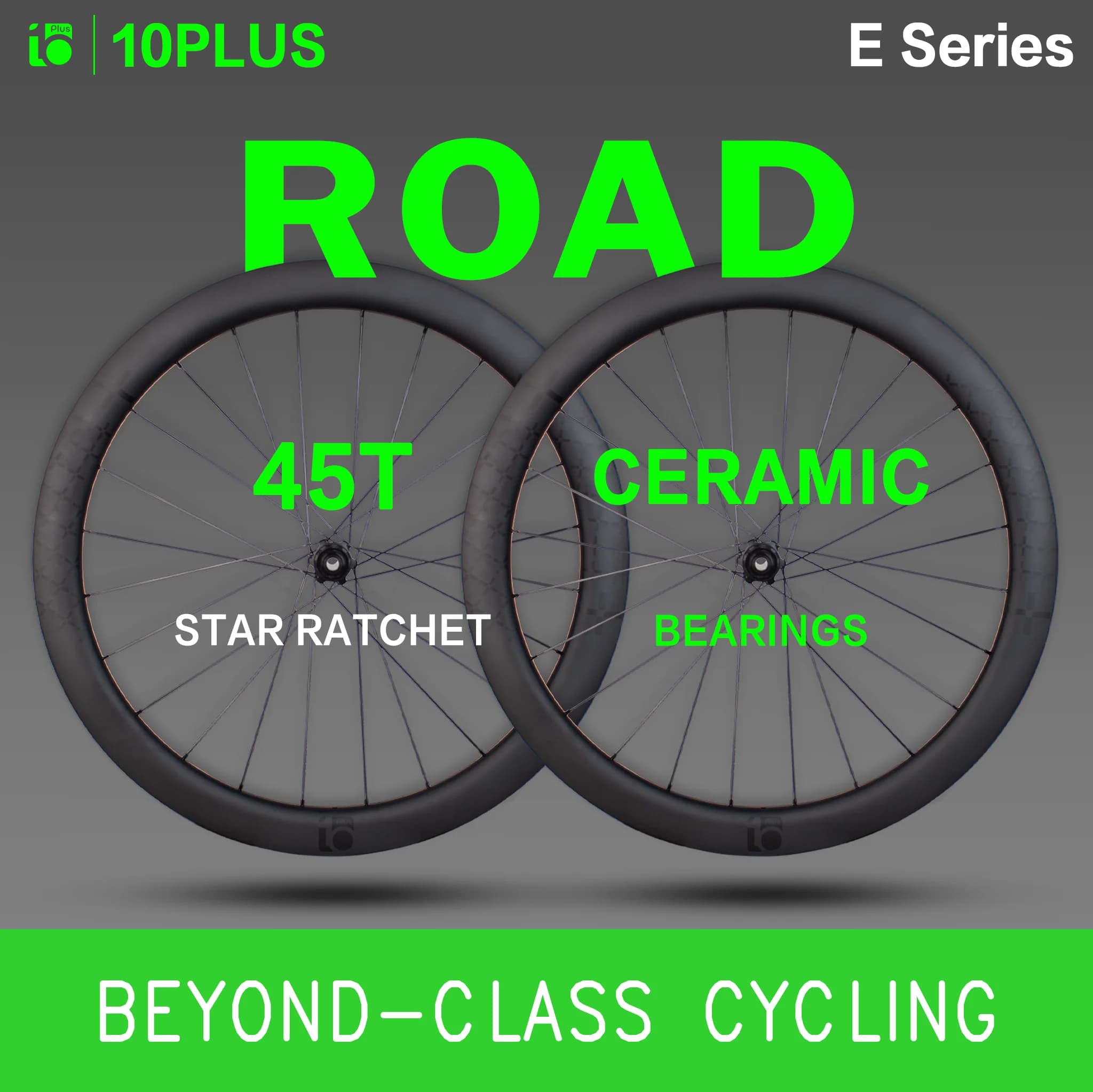 Ceramic Bearing 45T Star Ratchet 10PLUS Carbon Wheels E Series Disc Brake 700c Pillar 1423 Lightweight Road Racing Wheelset