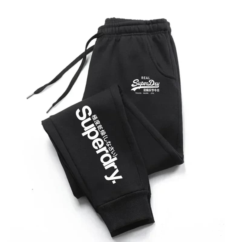 New men's casual pants for autumn and winter, men's and women's sports pants for outdoor hiking, and fashionable running pants