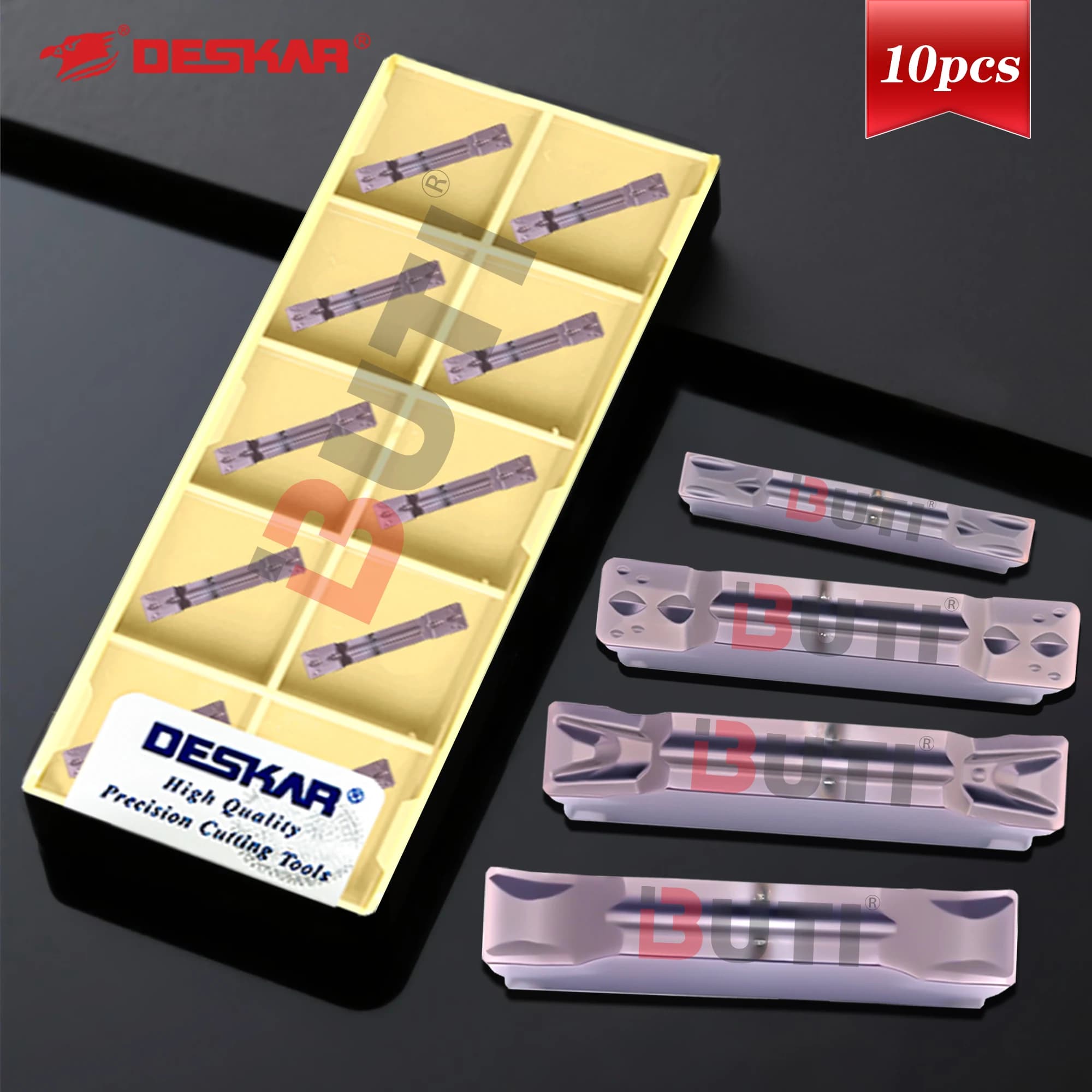 MGMN200 300 400-G/H/M/J LF6018 DESKAR 100% Original Slotting Blades High-Quality Precision Ground Stainless Steel Lathe Inserts