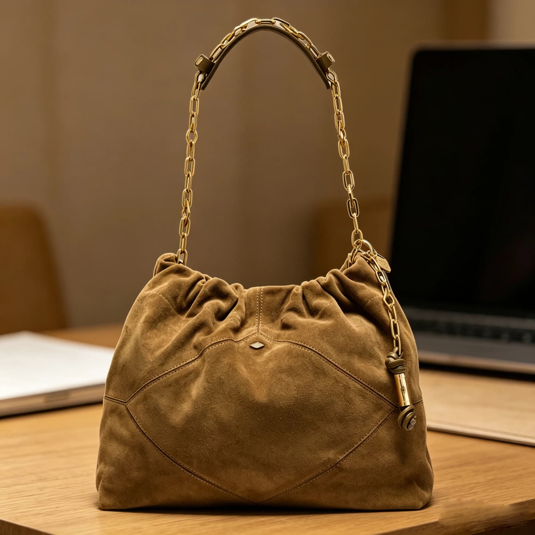 ba&sh Designer Bags Luxury The New Women's Single-shoulder Bag Is A Fashionable And Casual Bucket Bag