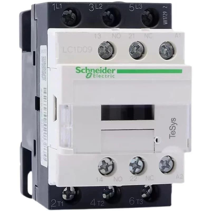 New Black Schneider Version Three-pole AC Contactor LC1D09 LC1D12 LC1D18 LC1D25 LC1D32 LC1D38 B7C F7C Q7C M7C 24V 110V 220V 380V