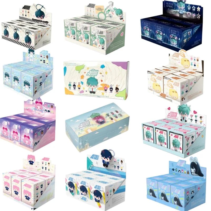Original Alien Stage Trendy Blind Box Collection Ivan Till Sua Mizi Luka Hyuna Kawai Surrounding Toys Model A Set Surprise Gift