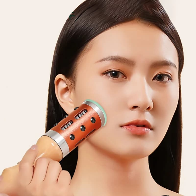 Warm Jade Tighten Skin Massage Traditional Moxibustion Wellness Wormwood Herb Moxa Stick Lodestone Roller Body Beauty Massager