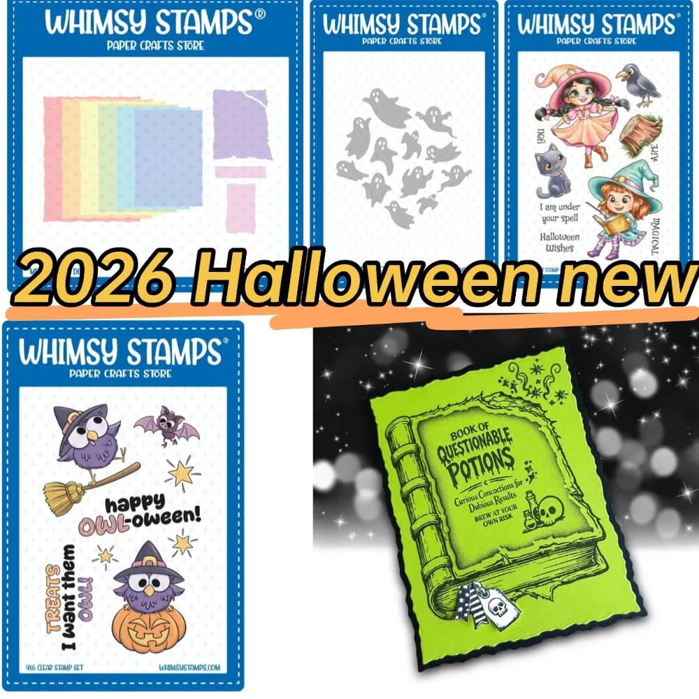 Halloween 2026 new Metal Cut dies and Stamps for DIY Scrapbooking Photo Album Embossing Decorative Paper Cards