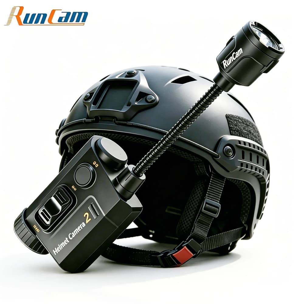 RunCam HELMETCAM Helmet Camera 2 Night Recording Camera APP Review Sport Camera