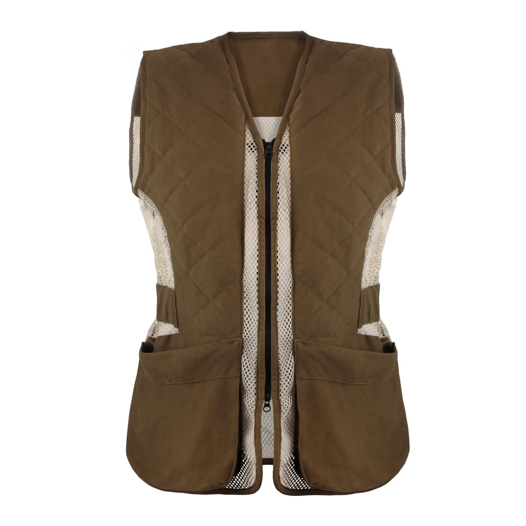 GUGULUZA Outdoor Hunting Vest Multi-Pocket Tactical Vests Breathable Mesh Security Training Jacket for Hunting Fishing Hiking