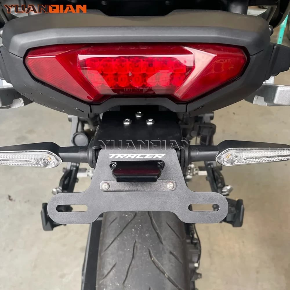 Tracer 9 GT License Plate Holder For YAMAHA MT09 MT07 TRACER 900 700 GT 7GT 9GT FJ09 2025 Motorcycle Tail Tidy Fender Eliminator