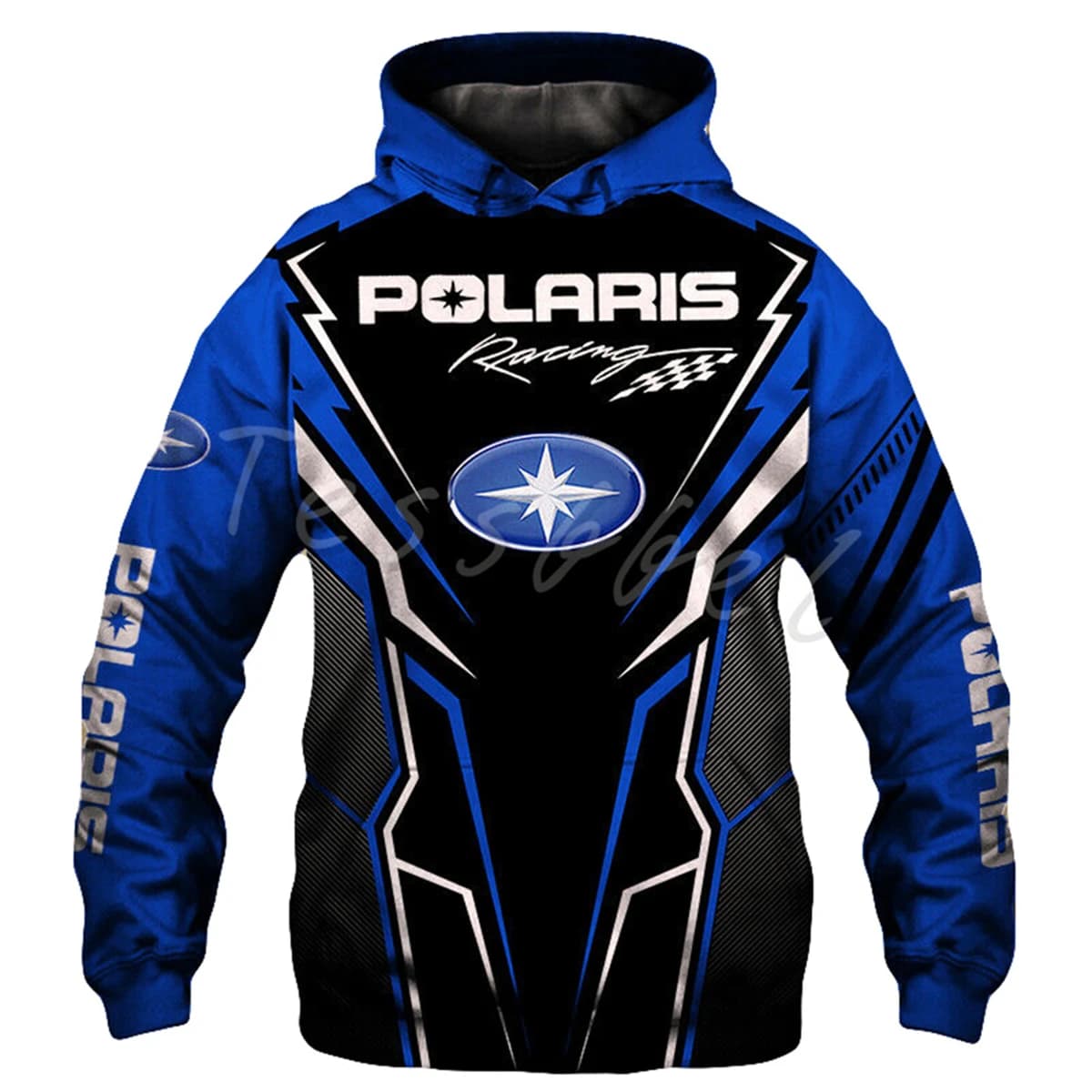 2026 Polaris Racing Rzr Snowmobile Fashion Casual Zip Hoodie Top Hot Sale Men's and Women's Spring and Autumn Hooded Jacket