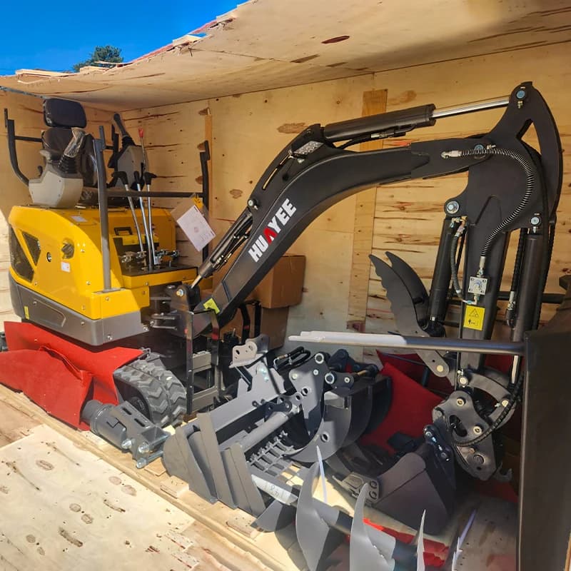 Mini Excavator, 1.8 Tons, 3 Tons, Customized Euro 5 Emission Standard, Hydraulic Tracked Excavator, Fast Delivery.