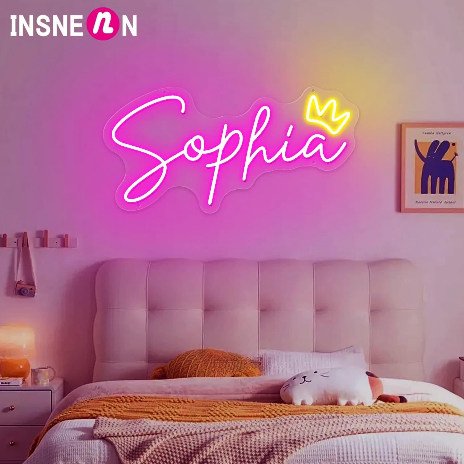 Custom Led Name Sign Gift for Kid Custom Name Signs Teenage Gift Led Neon Sign for Wall Decor Bedroom Decor Personalized Gifts