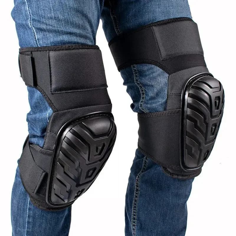 2PCS Professional Knee Pads for Work Heavy Duty Foam Padding Gel Construction Knee Pads with Strong Double Straps